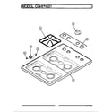 Crosley CGHW821K top assembly diagram