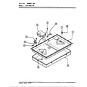 Hardwick CL4-46GA9 burner box diagram