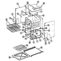 Maytag CWGA200AAB oven diagram