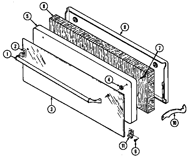 Maytag CWGA200AAB drawer diagram