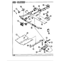 Hardwick CKG9622W439RGB gas controls diagram