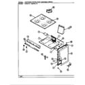 Hardwick SG9617A429R top assembly diagram