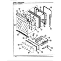 Hardwick H3120SPW door/drawer (h3120sp*) diagram