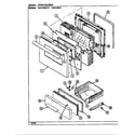 Hardwick H3131WRA door/drawer (h3131wr*, h3221wrv) diagram