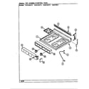 Hardwick H3231XRW top assembly diagram