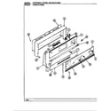 Hardwick CM9641W590R control panel (cm9641*590r) (cm9641a590r) (cm9641w590r) diagram