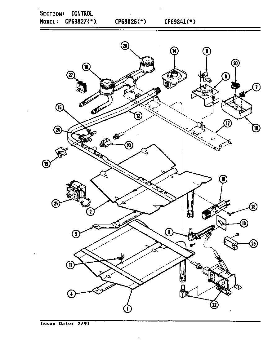 Hardwick CPG9827A569A control diagram