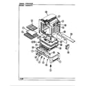 Hardwick H3432SRW oven/base diagram