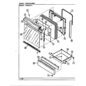 Hardwick H3432SRW door/drawer diagram