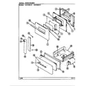 Hardwick H4131WRA door/drawer diagram