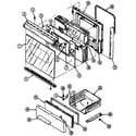 Hardwick H3177XUW door/drawer diagram