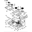 Crosley CEA3D5V body diagram