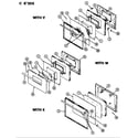 Crosley CEA3D5V door diagram