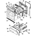 Hardwick H3231XTW door/drawer (h3221wtv) (h3231xta) (h3231xtw) diagram