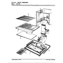 Crosley CNT17R5/7D63A freezer compartment diagram