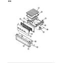 Magic Chef S61HA-3KLX drawer diagram