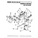 Magic Chef 11GA-1K manifold (solid state ignition) diagram
