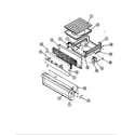 Hardwick CKG8421MA729RG broiler drawer diagram