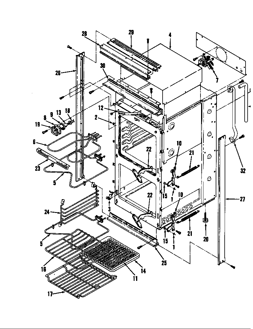 Hardwick EPE7-11819AE oven (epe7-21819ae, epe7-11819ae) (epe7-11819ae) (epe7-21819ae) diagram