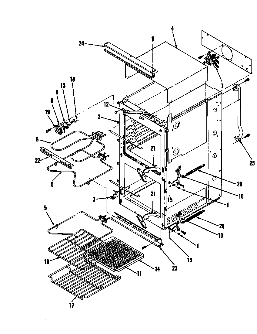 Hardwick EPE7-11819AE oven (epe7-31819ae, epe7-41819ae) (epe7-31819ae) (epe7-41819ae) diagram
