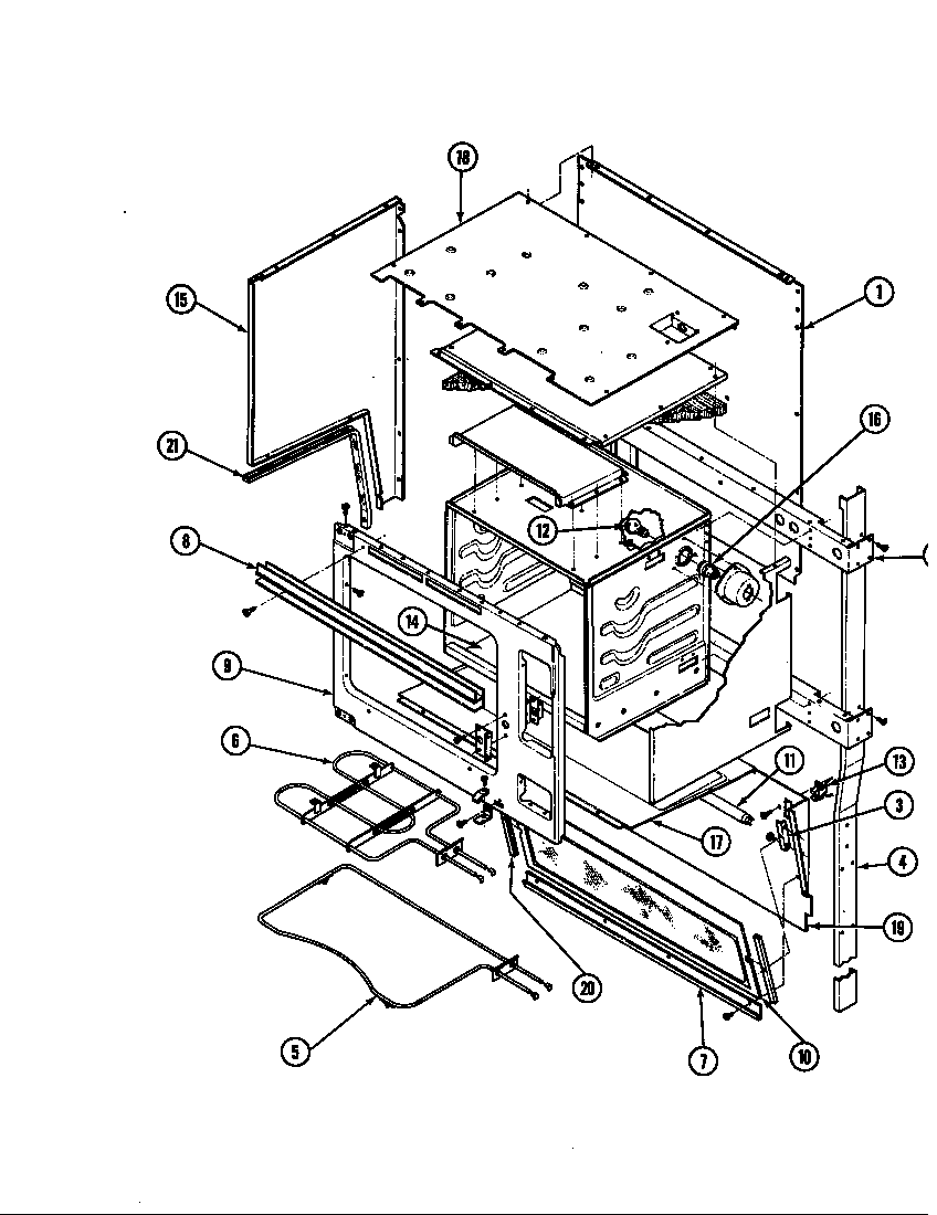 Hardwick EPE861KW829A body (upper) diagram