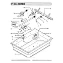 Hardwick F-444 gas controls (f-414 & f-434) (f-414) (f-434) diagram