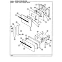 Hardwick CKG4642MW639RG door/drawer diagram