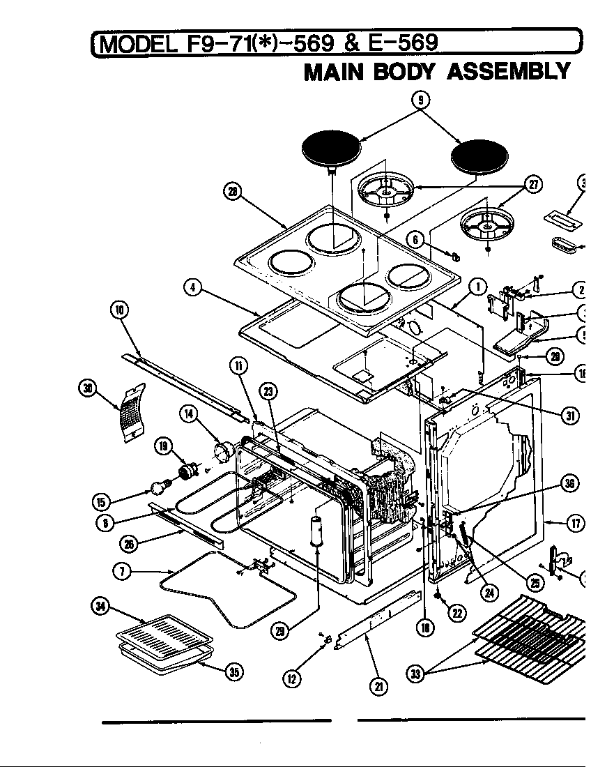 Hardwick EPF9-71W569A body diagram