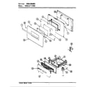 Hardwick SG9612A79RO door/drawer diagram