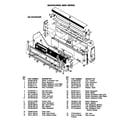 Hardwick CPF9843KA659ACG control panel (-659 model) diagram