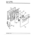 Magic Chef 11JY-1KW door diagram