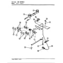 Magic Chef U11JY-2KW gas controls diagram