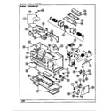 Magic Chef 22MW-7KLXV8 base & cavity (mod62) diagram