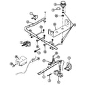 Maytag GM3267WUAM gas controls diagram