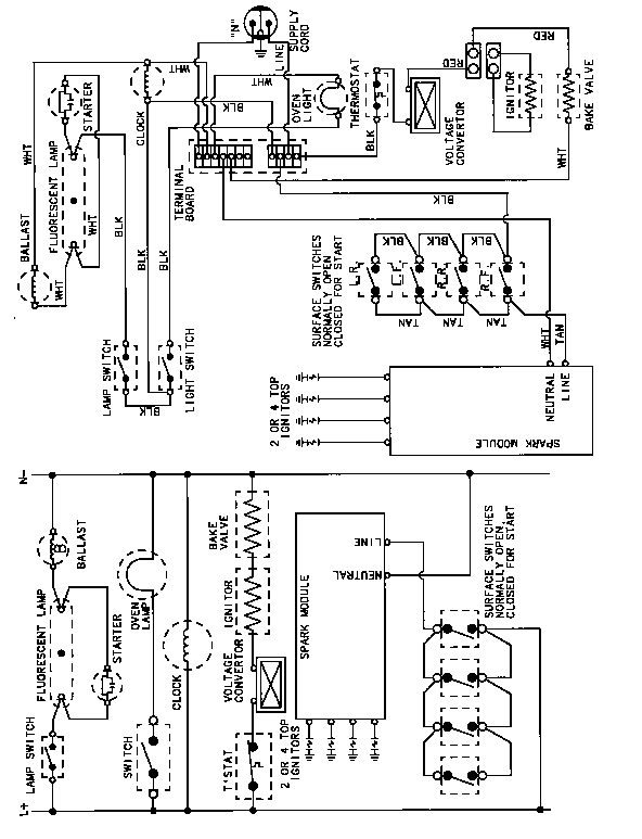 Maytag GM3267WUWM wiring information diagram