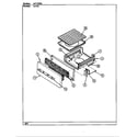 Magic Chef 31JN-92KW-EV access drawer diagram