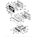 Magic Chef 31GB-3KX-ON door (31ga-3kx-on) (31gk-3kx-on) (31gn-3kx-on) (31gy-3kx-on) diagram