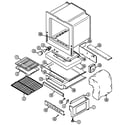 Magic Chef 3488XTW oven/base diagram