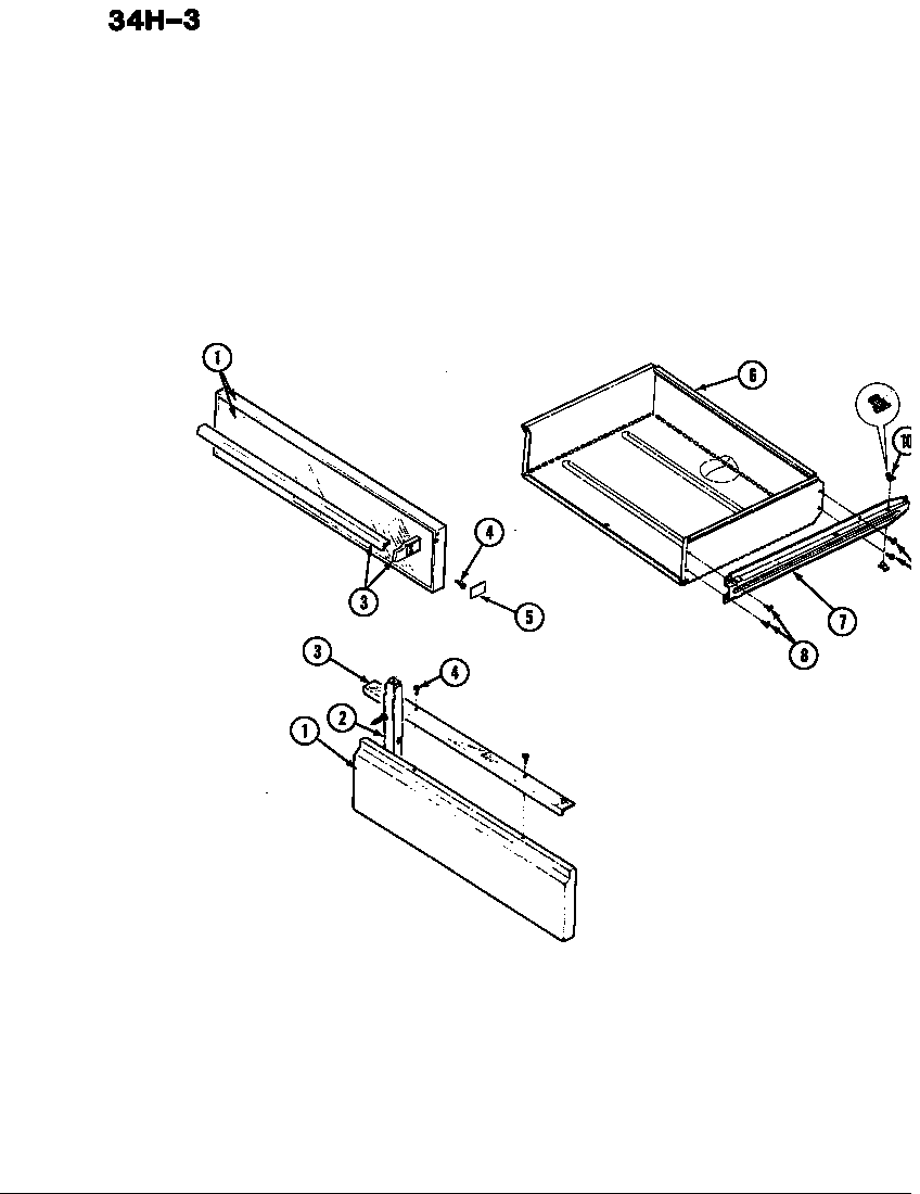 Magic Chef 34HK-3TKXW-ON access diagram