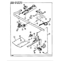 Magic Chef U41EA-2W gas controls diagram