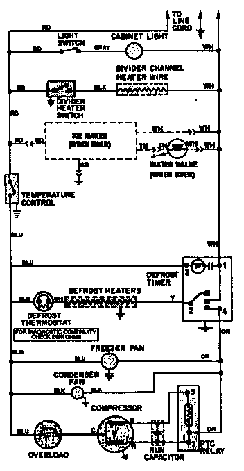 Norge NT198NW wiring information diagram