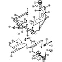 Maytag CHG9800AAB gas controls diagram