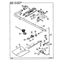 Crosley CG4131WRA gas controls diagram