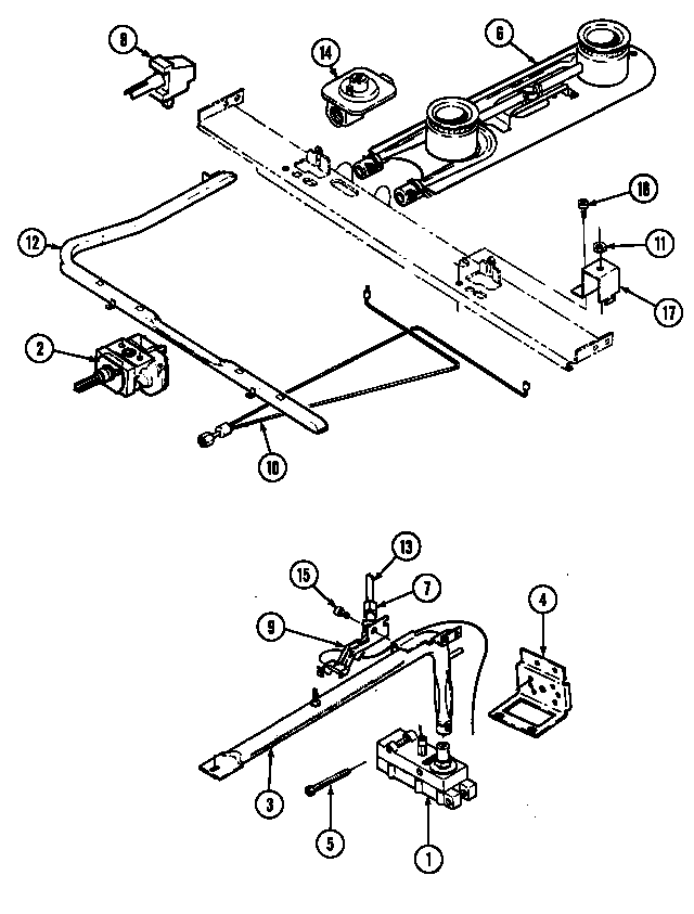 Crosley CG3100PPA control system diagram
