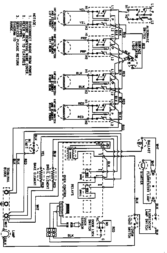 Maytag GM3862XUW wiring information diagram