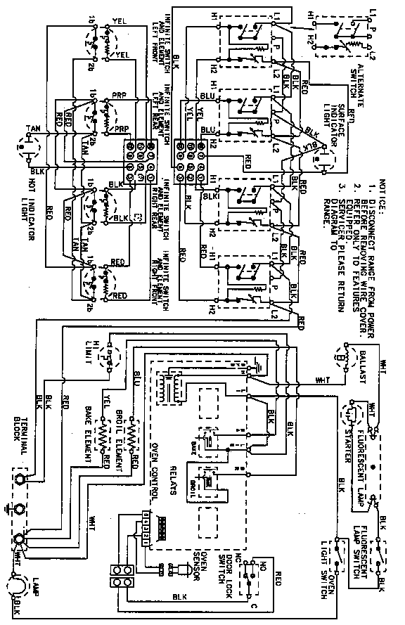 Maytag GM3868XUA wiring information diagram