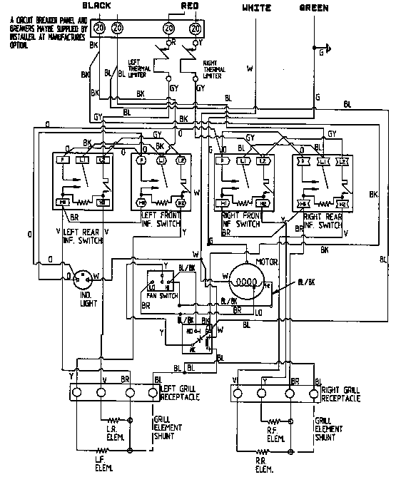 Jenn-Air CVE4270W-C wiring information diagram