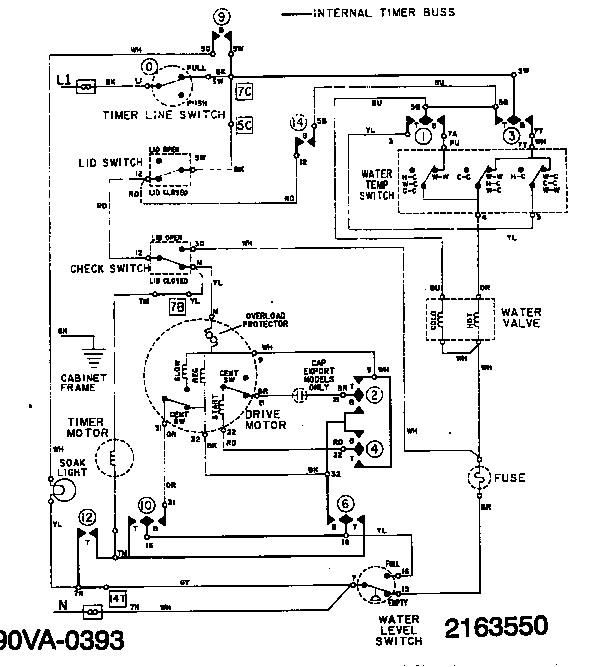 Maytag LAT8705AAM wiring information (lat8705aae) (lat8705aam) diagram