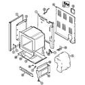 Magic Chef 6898VVD body diagram