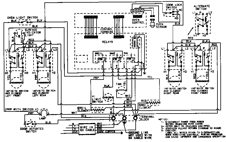 Magic Chef 6892VVA wiring information (6892vva) (6892vvv) (6892xva) (6892xvs) (6892xvw) diagram